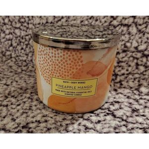 Bath & Body Works Pineapple Mango Fragrance 3 Wick Candle
